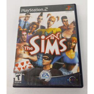 The Sims PlayStation2 Video Game Compact Disc EA Games Pre-Owned